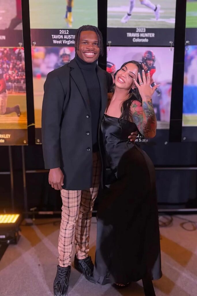 8617c26e-61f1-4b7e-a105-290c8cca326c-683x1024 Travis Hunter & Leanna Lenee 'Tie The Knot' After Online Controversy